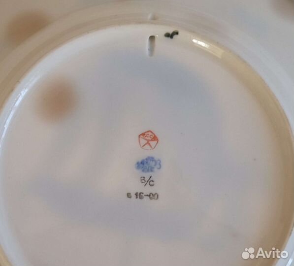 Тарелка декоративная Корабль СССР лфз