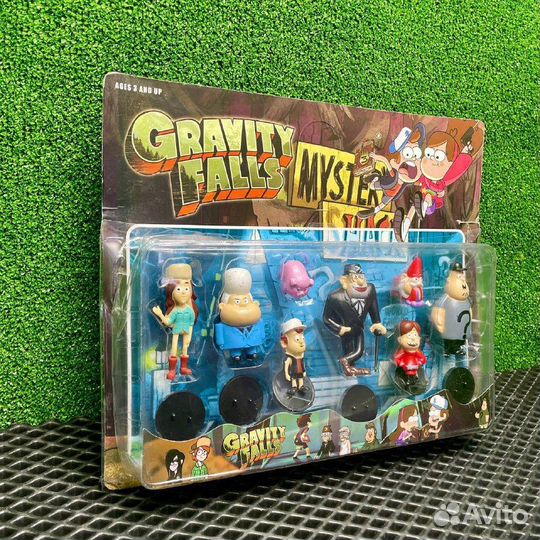 Набор фигурок Гравити Фолз 8 штук Gravity Falls