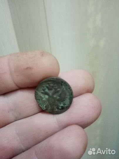 Полушка 1749г