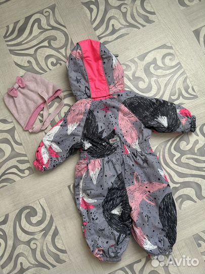Комбинезон для девочки весна-осень 74