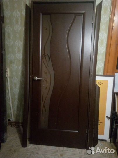 Двери между комтные б/у продаются 2 двери