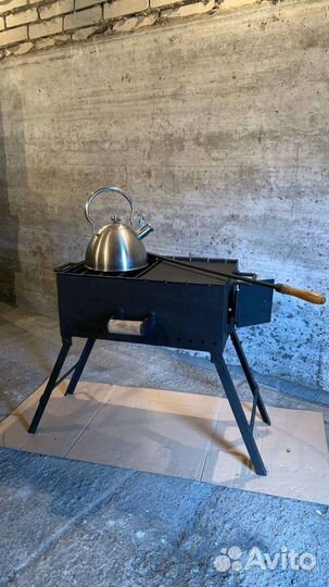 Мангал 4 в 1 разборный