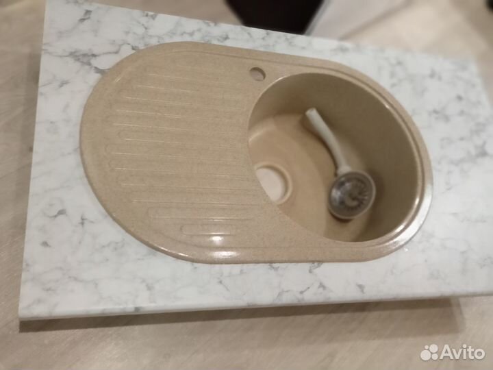 Мойка для кухни каменная со столешницей