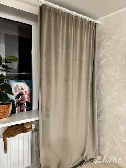 Шторы блэкаут бархатные