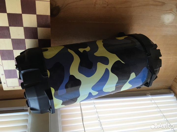 Блютуз колонка с радио