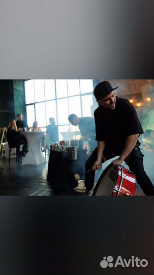 Барабанное Бармен Шоу праздник под ключ