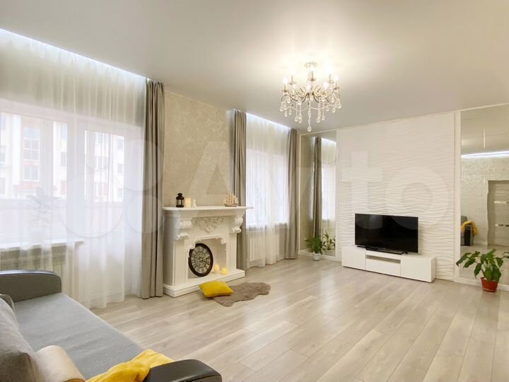 3-к. квартира, 85,7 м², 1/3 эт.