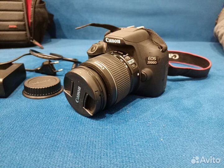 Зеркальный фотоаппарат canon eos 2000d