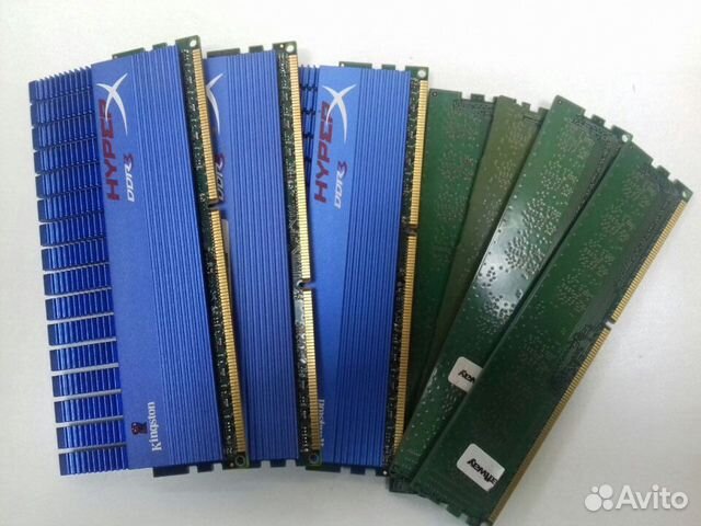 Оперативная память пк DDR3 (1/2/4/8 гб)