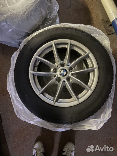 Диски r 16 BMW и шины зимние Pirelli