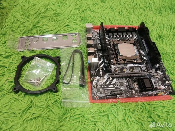 Комплект Мать X99+проц 2680V3(12 ядер) +DDR4 16Gb