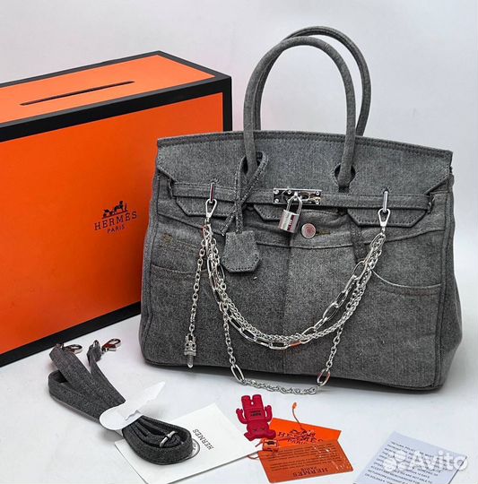 Сумка Hermes denim