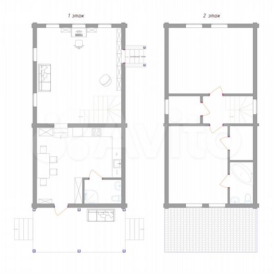 Дом 110 м² на участке 71 сот.