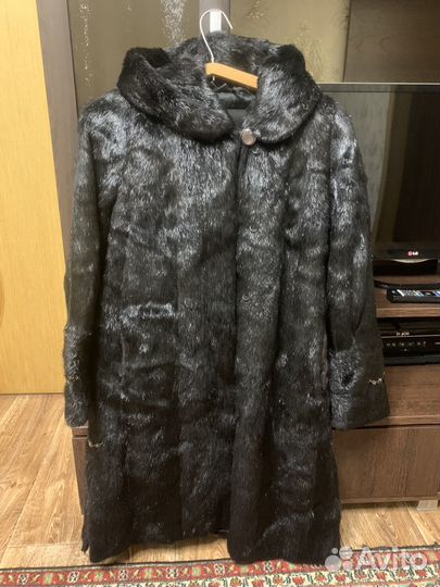 Шуба из стриженной нутрии
