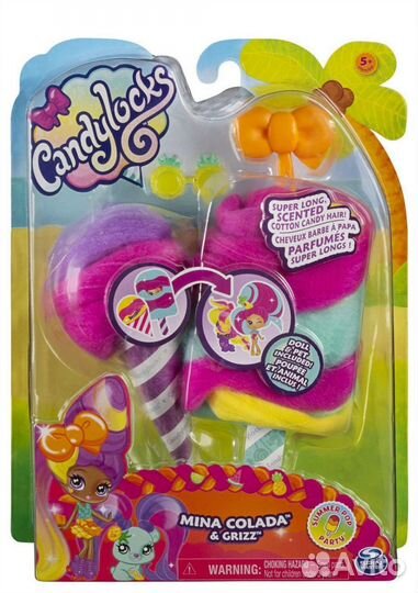 Кукла с питомцем Candy сахарная вата