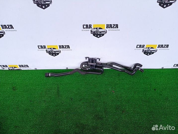 Кран печки отопителя с патрубками BMW 6