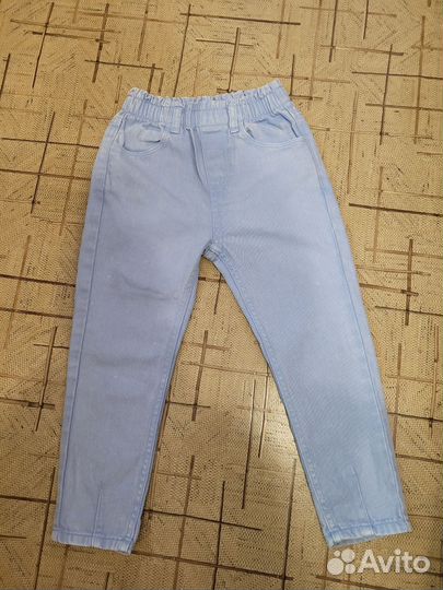 Джинсы для девочки 110