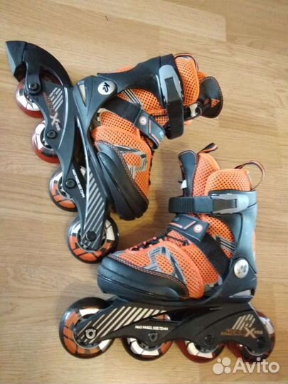 Роликовые коньки детские раздвижные