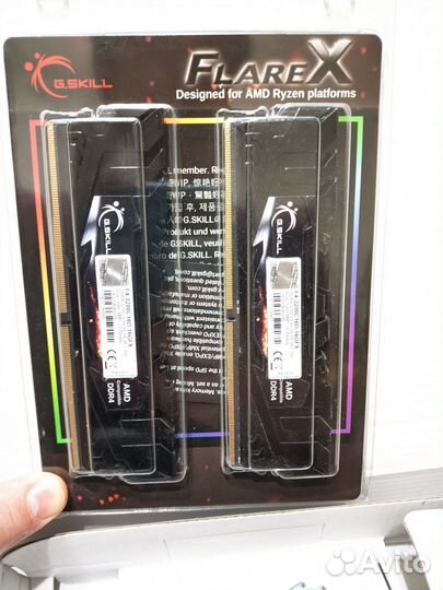 Оперативная память ddr4 16gb 3200 G.Skill FlareX