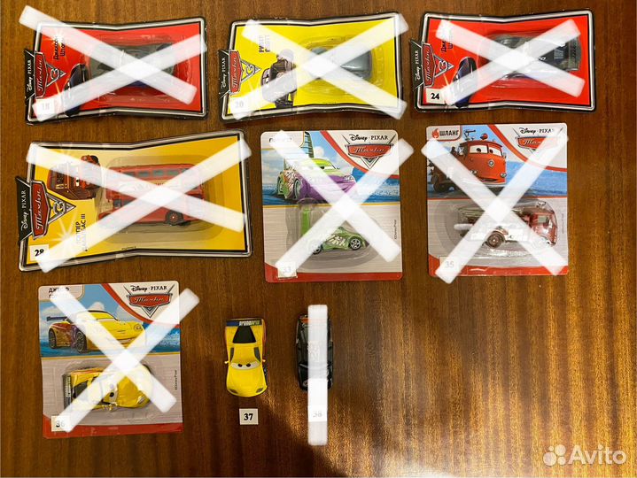 Машинки из журнала Тачки