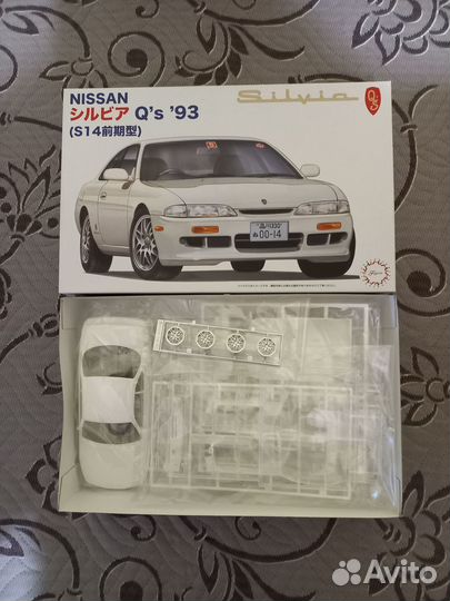 Сборная модель Nissan Silvia S14 (Fujimi 1/24)