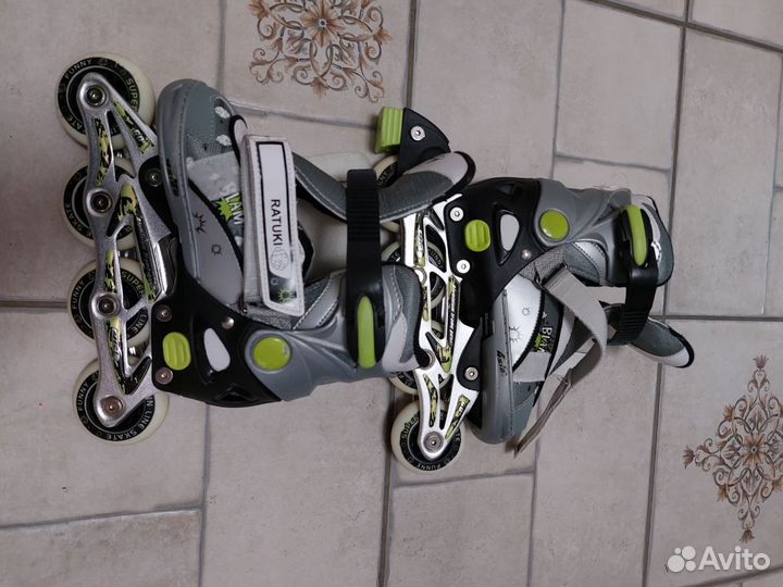 Роликовые коньки детские раздвижные