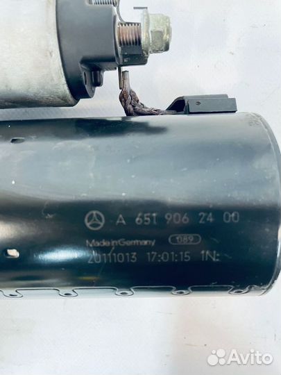 Стартер двигателя OM651 Mercedes W204 W212