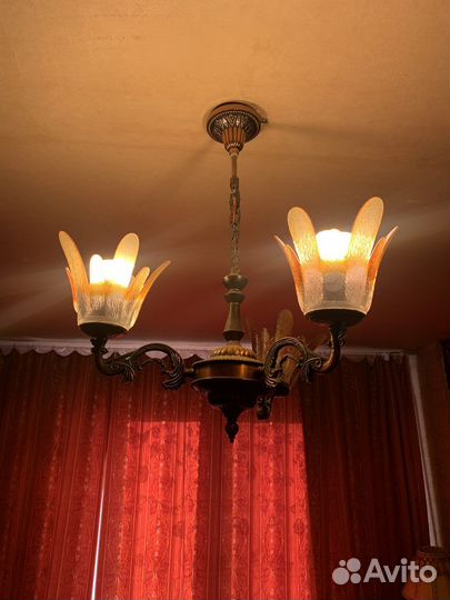 Люстра старинная