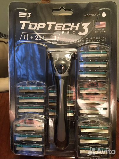 3 лезвия США TopTech 3 PRO