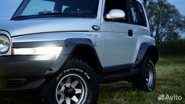 Расширители арок из ABS пластика tager \ korando