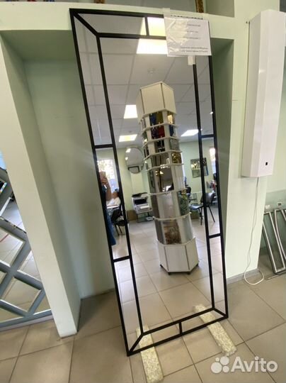 Зеркало в стиле лофт