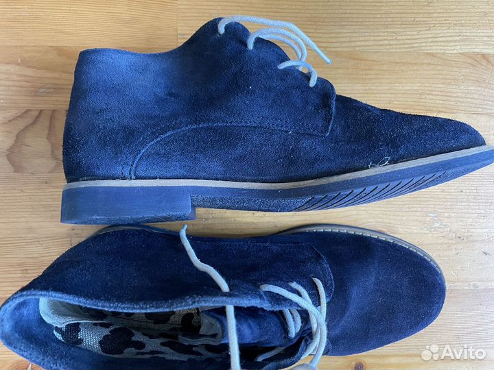 Ботинки замшевые женские 38 размера