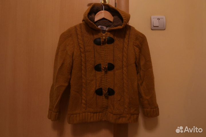 Модная, теплая кофта. р. 116-134
