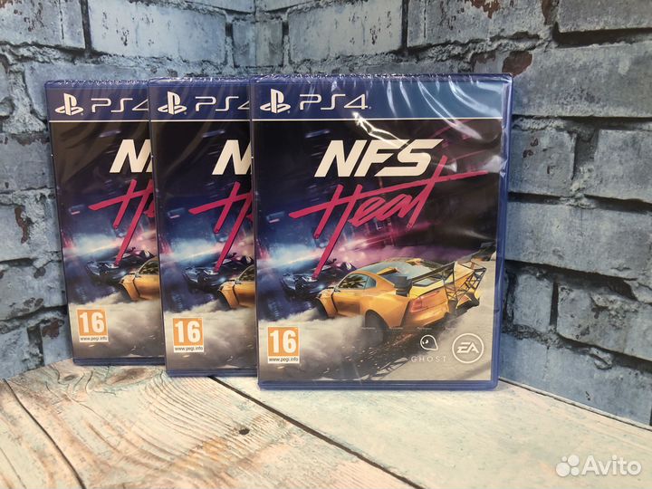 NFS Heat PS4 диск