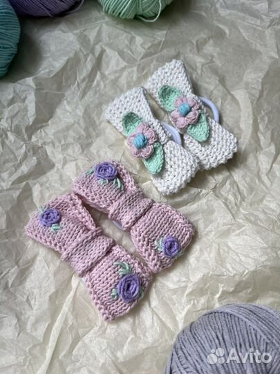 Резинки для волос ручной работы