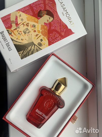 Пустая коробка от духов Casamorati