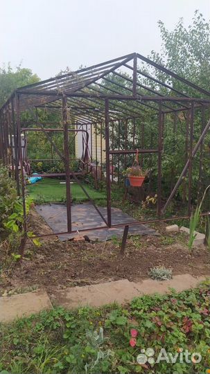 Продам каркас теплицы 3 * 6 м. сборный секционный
