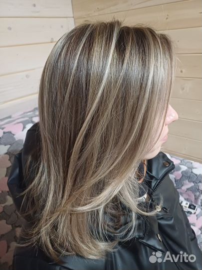 Стрижка и окрашивание волос на дому