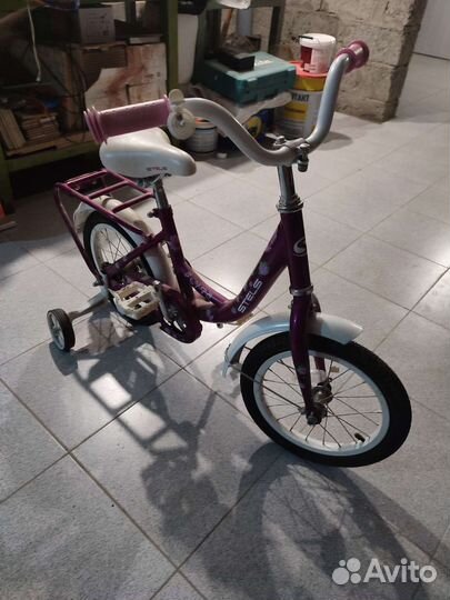 Детский велосипед с ручкой бу