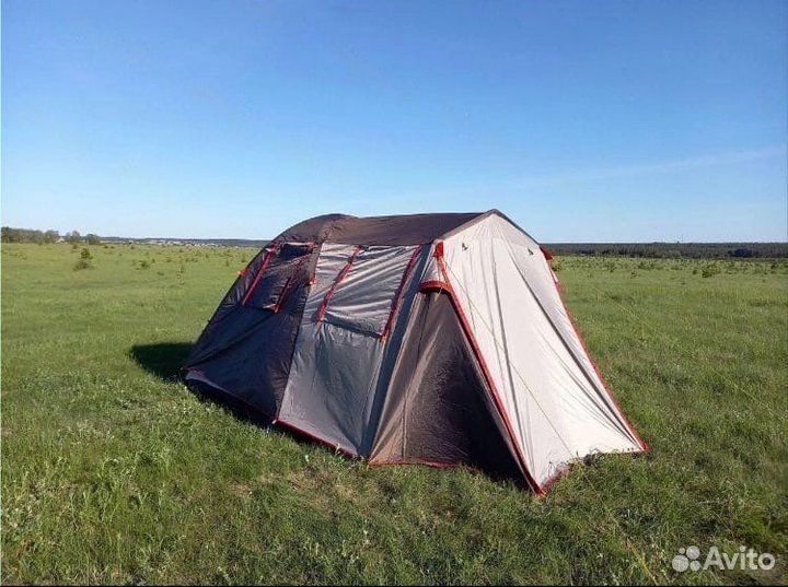 Палатка 4 местная с тамбуром