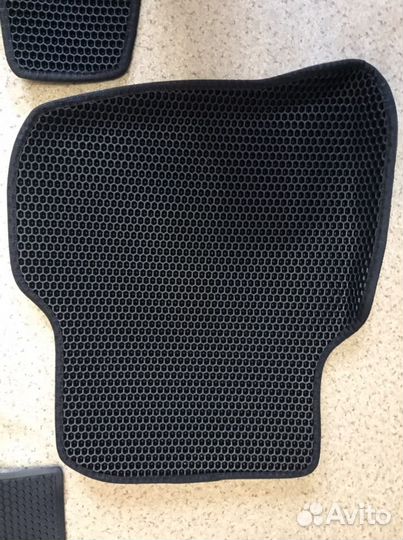 Коврики EVA 3D с бортами для Volkswagen Polo Sedan