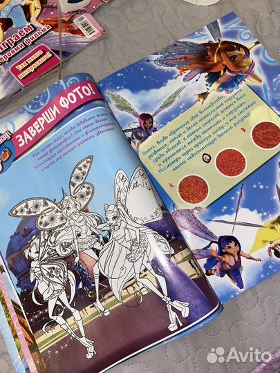 Winx 3D магические игры с 3D очками