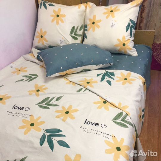 Комплект «Чувства», сатин 100 хлопок