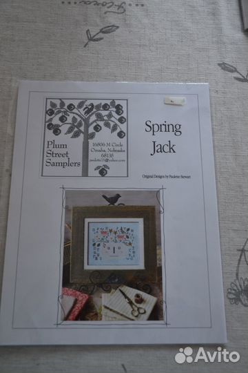 Схема для вышивания Plum Street Samplers