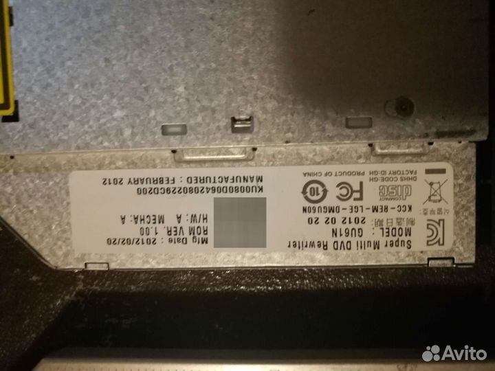 Dvd rw приводы для ноута SATA