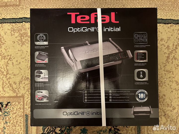 Электрический гриль Tefal GC706D34 Optigrill+