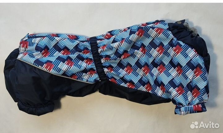 Зимний комбинезон для таксы крупной