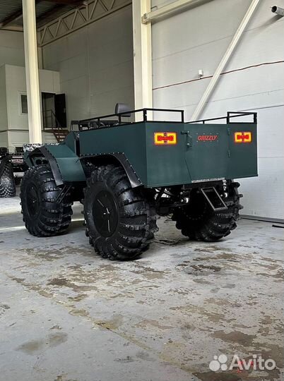 Переломка Grizzly (Снегоход - Болотоход)