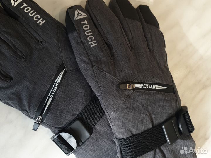 Горнолыжные перчатки мужские XL /9-10