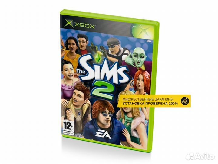 The Sims 2, б/у, множ.царап., английский (Xbox)